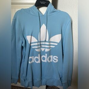 adidas hoodie blue